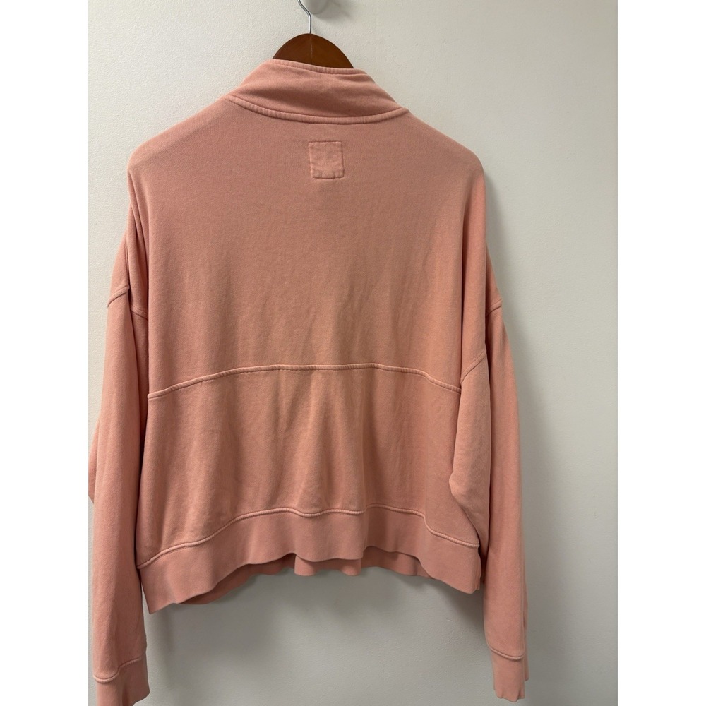 Aerie Peach Women's Oversized Sweatshirt Sz Large - Picture 3 of 4